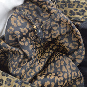 FENDI leopard printed straight trousers #42