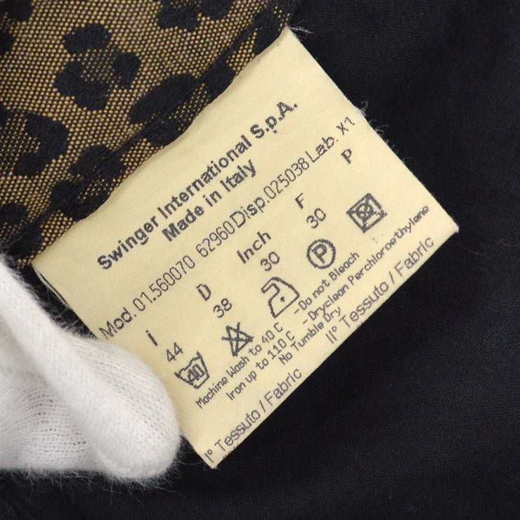 FENDI leopard printed straight trousers #42