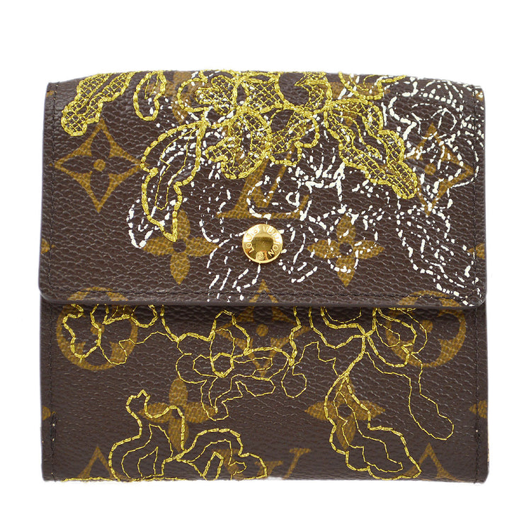 Louis Vuitton Elise Pattern Print Wallet