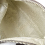 CHANEL 2003-2004 Brown Caviar Embossed Logo Shoulder Bag