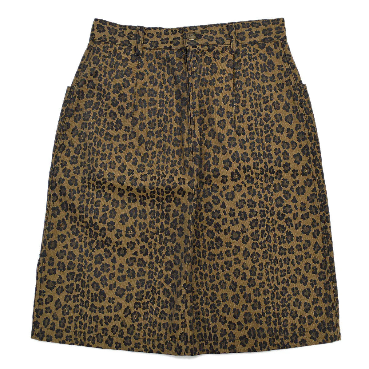 Fendi Leopard Skirt Brown＃42