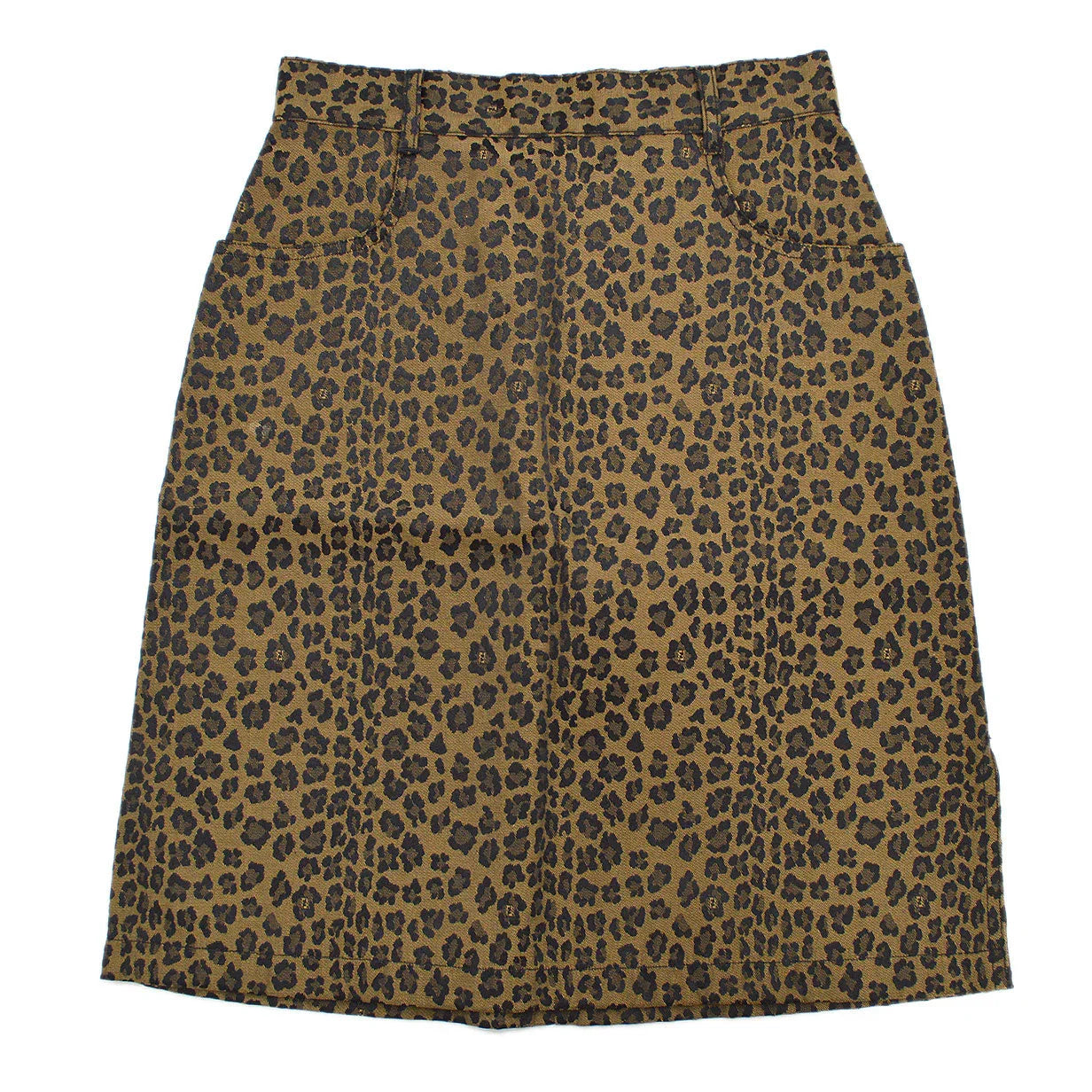 Fendi Leopard Skirt Brown＃42