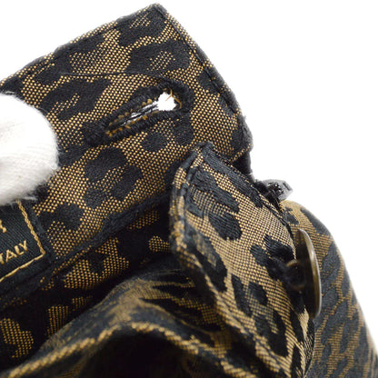Fendi Leopard Skirt Brown＃42
