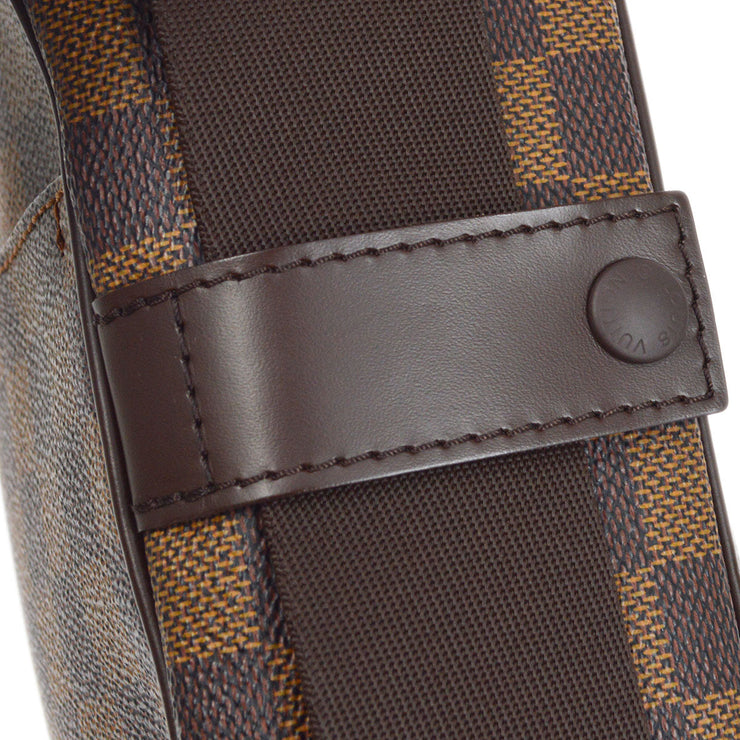 Louis Vuitton Damier Recoleta Shoulder Bag N51299 Ebene Brown PVC