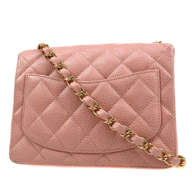 ★CHANEL 2003-2004 Classic Square Flap 17 Pink Caviar – AMORE Vintage Tokyo