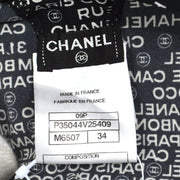 Chanel 2009 Spring logo-print V-neck T-shirt #34