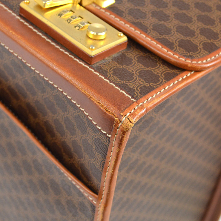 CELINE M08 Macadam Travel Bag Trunk Case Brown – AMORE Vintage Tokyo
