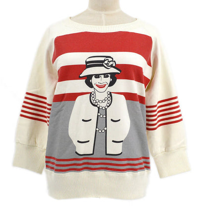 Chanel 2001 Mademoiselle print sweatshirt #44