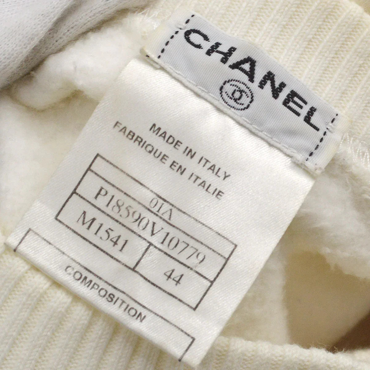 Chanel 2001 Mademoiselle print sweatshirt #44