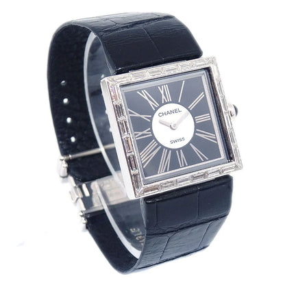 Chanel Matelasse Watch 18KWG Diamond