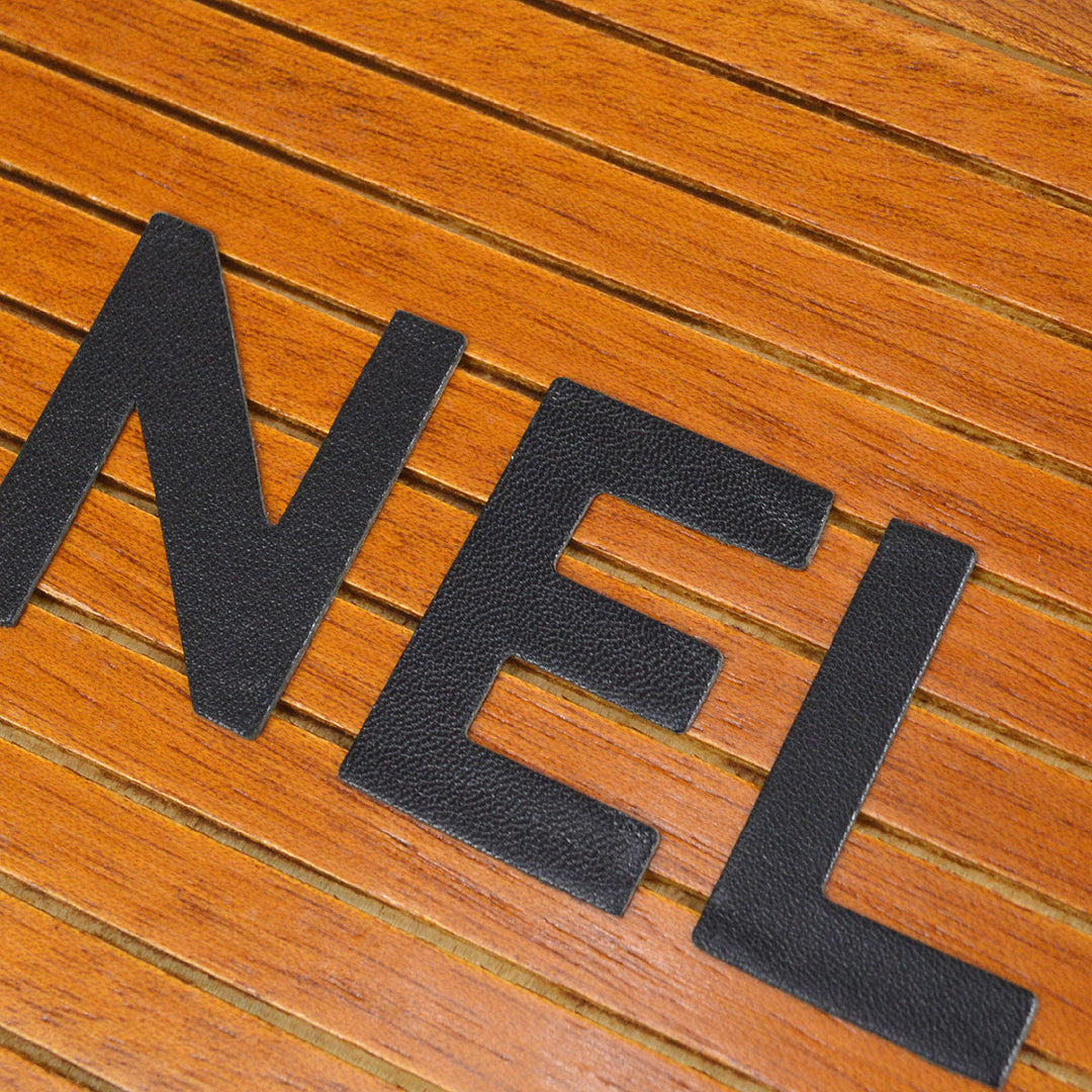 CHANEL 1996 Brown Wooden Vanity Handbag Box – AMORE Vintage