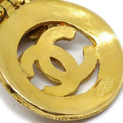 Chanel Medallion Gold Chain Necklace 94A