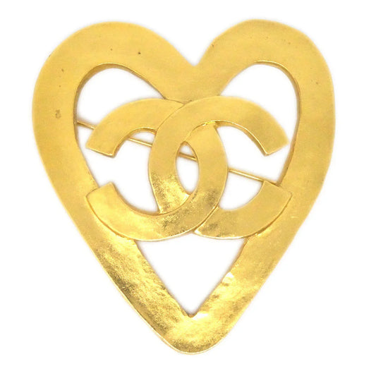 Chanel 1995 Heart Brooch