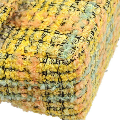 CHANEL 1994 Yellow Tweed Handbag Set