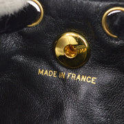 Chanel * 1994-1996 Black Velvet Duma Backpack Small