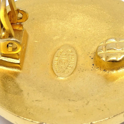 Chanel 1994 CC Filigree圆形耳环培养基