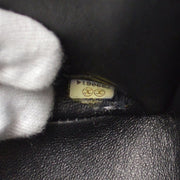 CHANEL 2001-2003 Small CC Classic Flap Jumbo Black Caviar