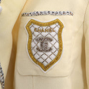 Chanel Cruise 2005 emblem patch double-breasted blazer #42