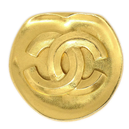 CHANEL 1996 Brooch Pin Gold