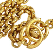 香奈儿（Chanel）1996年花金链吊坠项链