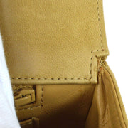 CHANEL 1994 Classic Flap Handbag Set Beige Lambskin