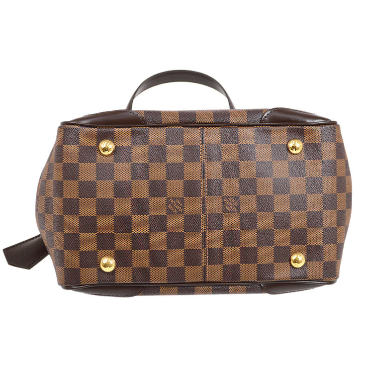 Louis-Vuitton-Damier-Ebene-Verona-PM-Hand-Bag-Brown-N41117