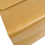 CHANEL 1998 Beige Caviar Flap Bag