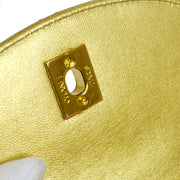 Chanel 1991-1994 DUMA Backpack Large Gold Lambskin