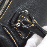 CHANEL 2003-2004 Black Caviar Tassel Handbag