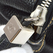 CHANEL 2003-2004 Black Caviar Tassel Handbag