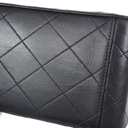 CHANEL 1991-1994 Black Lambskin Classic Flap Maxi