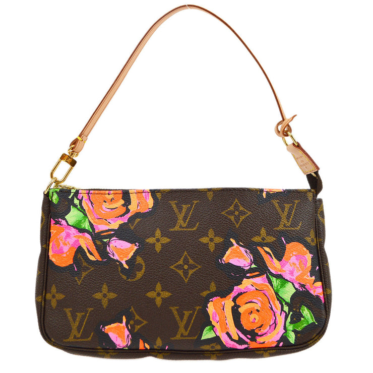 Louis Vuitton 2008 Monogram Rose Pochette Accessoires M48615