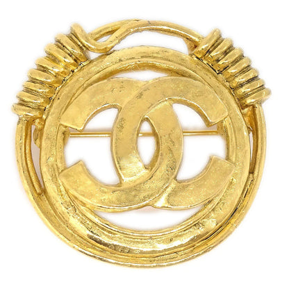 Chanel 1994 CC Spring Border Brooch Medium