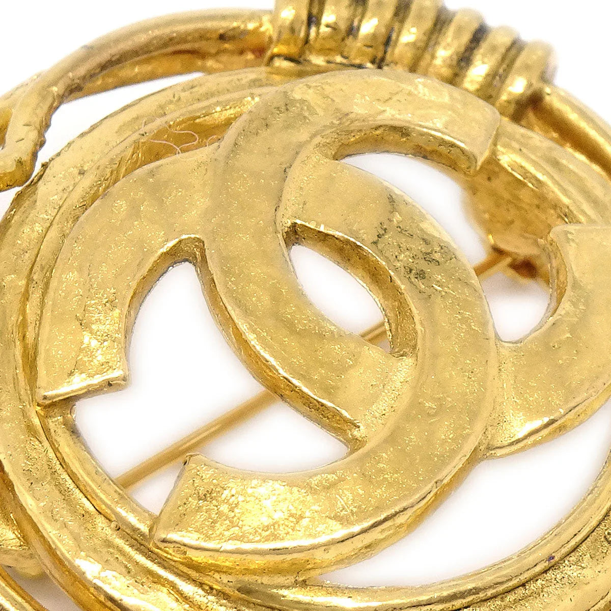 Chanel 1994 CC Spring Border Brooch Medium