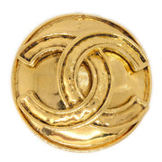 CHANEL 1994 Medallion Brooch Pin Corsage Gold