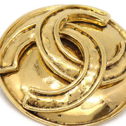 CHANEL 1994 Medallion Brooch Pin Corsage Gold