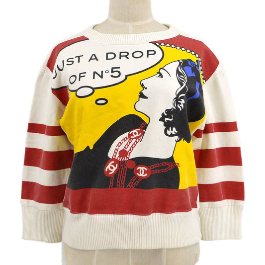 Chanel 2001 Mademoiselle print sweatshirt #40