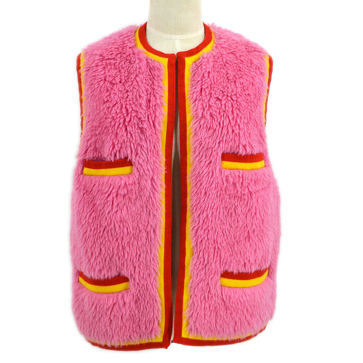 Chanel Fall 1994 CC open-front gilet #38