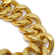 Chanel 1996 Crystal＆Gold CCターンロックブレスレット