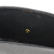 CHANEL 1994-1996 Big CC Vertical Classic Flap Jumbo Black Caviar