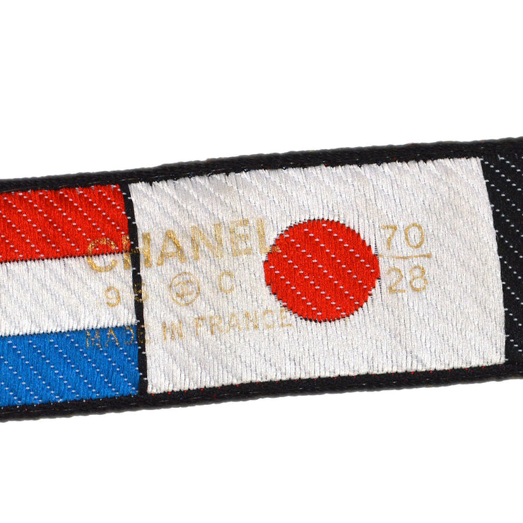 CHANEL 1995 National Flag Belt #70
