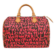 LOUIS VUITTON 2009 SPEEDY 30 MONOGRAM GRAFFITI M93704