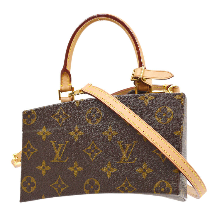 LOUIS VUITTON Monogram Monceau 2Way Shoulder Bag Hand Bag M51185 LV Au