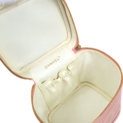 CHANEL 2003-2004 Pink Caviar Timeless Vanity Handbag