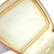 CHANEL 2003-2004 Pink Caviar Timeless Vanity Handbag