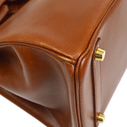HERMES * 2001 BIRKIN 30 Brown Box Calf