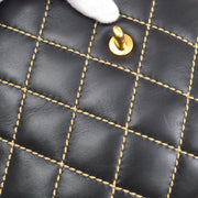 CHANEL 2004-2005 Wild Stitch Kelly 30 Black Calfskin