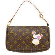 Louis Vuitton 2004 Monogram Panda Pochette Accessoires M51981