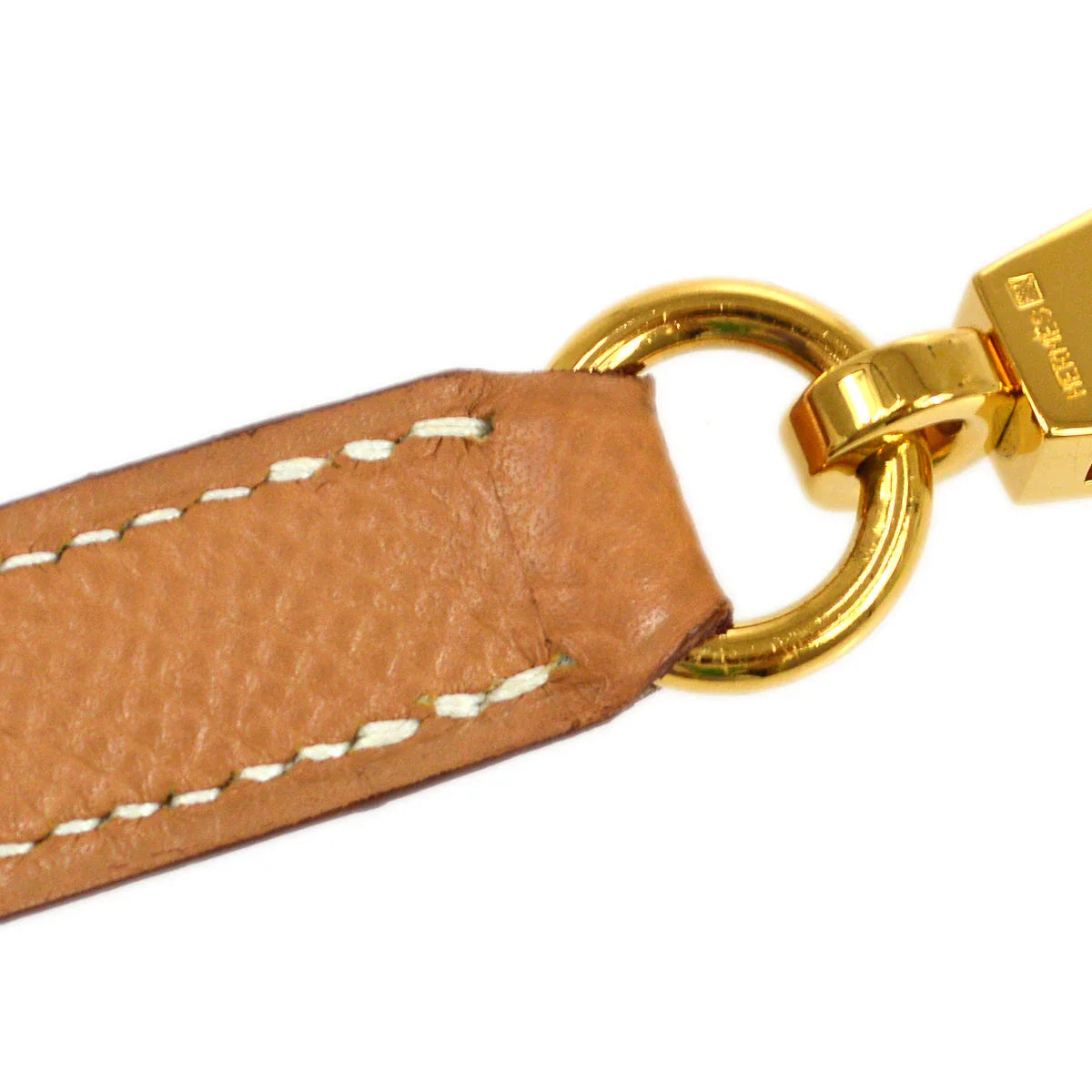 Hermes bag Strap for Kelly Courchevel Natural