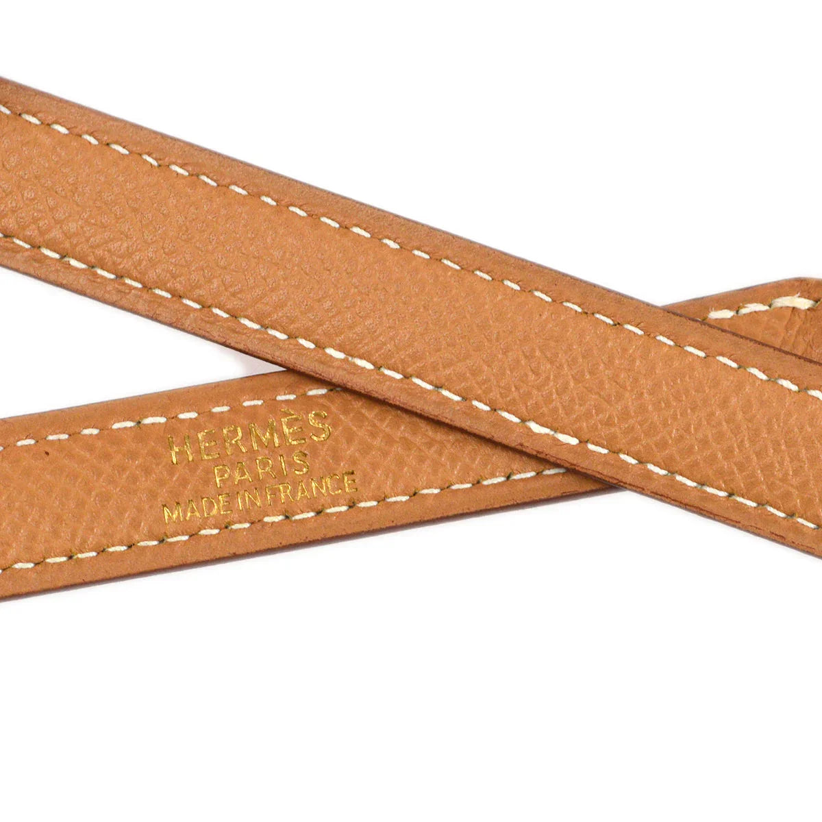 Hermes bag Strap for Kelly Courchevel Natural